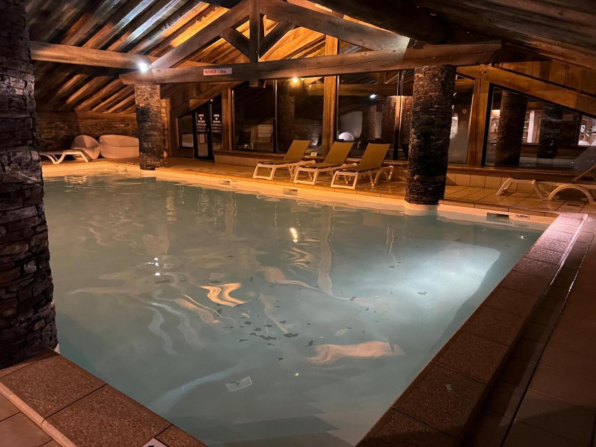 Appartement Ski Aux Pieds Dans Residence Premium Piscine, Sauna Hamam Saint-Martin-de-Belleville Dış mekan fotoğraf
