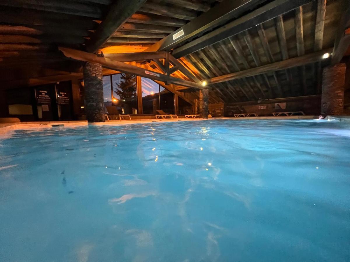 Appartement Ski Aux Pieds Dans Residence Premium Piscine, Sauna Hamam Saint-Martin-de-Belleville Dış mekan fotoğraf