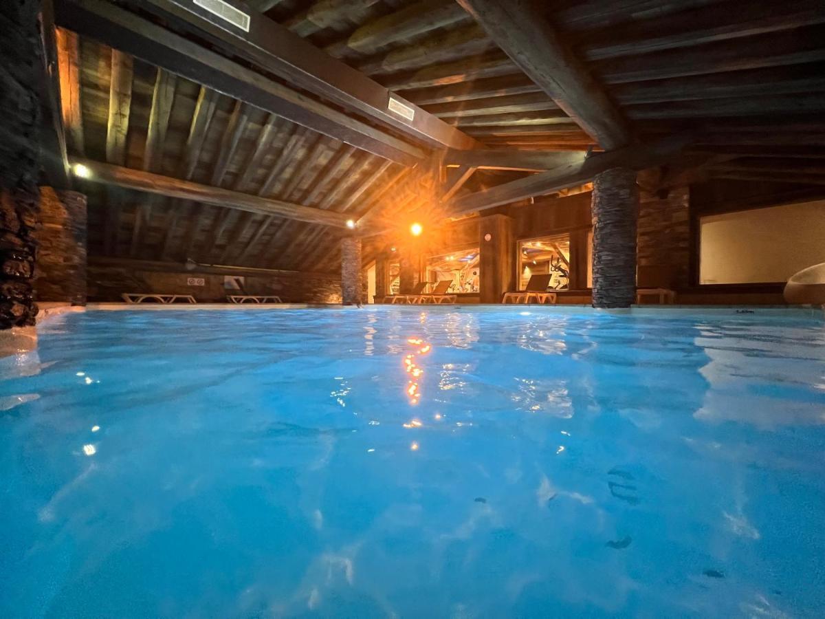 Appartement Ski Aux Pieds Dans Residence Premium Piscine, Sauna Hamam Saint-Martin-de-Belleville Dış mekan fotoğraf